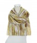Schal, gelb
