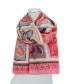 Schal, pink