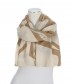 Schal, beige