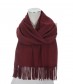 Schal, weinrot