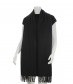Schal, schwarz