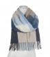 Schal, blau