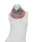 Loop Schal, schmal, rosa