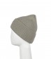 Basic Beanie Mütze - Feinstrick, grau