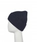 Basic Beanie Mütze - Feinstrick, navy