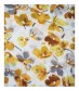 Damen Halstuch - Blumen Muster, gelb