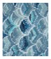Damen Loop Schal, blau