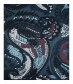 Damen Loop Schal, blau