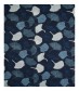 Damen Loop Schal, schmal, blau