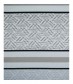 Damen Loop Schal, schmal, grau