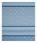 Damen Loop Schal, schmal, blau