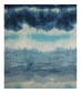 Damen Loop Schal, blau