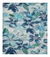 Damen Loop Schal, blau