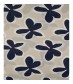 Damen Loop Schal, schmal, navy