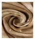 Schal, braun