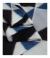 Schal, blau