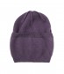 Basic Beanie Mütze - Feinstrick, violett