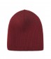 Basic Beanie Mütze - Feinstrick, rot