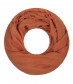 Majea Loop Cary - Loop Schal einfarbig, orange