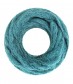 Damen Loop - Zopfmuster, petrol