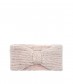 Damen Stirnband - Schleife, puder