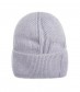 Basic Beanie Mütze - Feinstrick, flieder