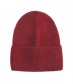 Basic Beanie Mütze - Feinstrick, rostbraun