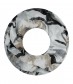 Damen Loop Schal, schwarz