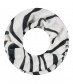 Damen Loop Schal, schwarz