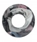 Damen Loop Schal, grau