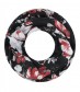 Damen Loop Schal, schwarz