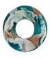 Damen Loop Schal, petrol