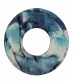 Damen Loop Schal, blau