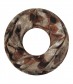 Damen Loop Schal, braun