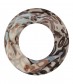 Damen Loop Schal, schmal, beige