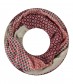 Damen Loop Schal, rot