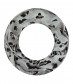 Damen Loop Schal, schmal, grau