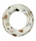 Damen Loop Schal, schmal, grau