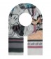 Damen Halstuch, grau