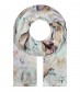 Damen Halstuch, seidig beige
