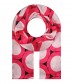 Damen Halstuch, seidig pink