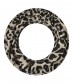 Damen Loop Schal, schmal, grau