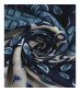 Damen Loop Schal, blau