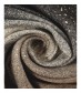 Damen Loop Schal, schwarz