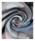 Damen Loop Schal, grau