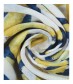 Damen Loop Schal, gelb