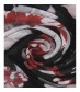 Damen Loop Schal, schwarz