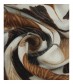 Damen Loop Schal, schmal, beige
