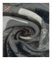 Damen Loop Schal, schmal, grau