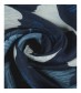 Damen Loop Schal, schmal, blau
